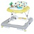 Ходунки ME 1103 PARADISE Yellow 3в1 муз.панель для ніг, пушер, кол.4шт.,муз.,світло,бат.,сiро-жовтий - 1 - smarttoys.com.ua