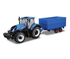 Автомодель серії Farm - ТРАКТОР NEW HOLLAND з причепом - 1 - smarttoys.com.ua