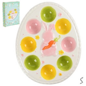 Блюдо для яєць "Blooming Egg" 27*21*2.5см. R40706-1 - 1 - smarttoys.com.ua