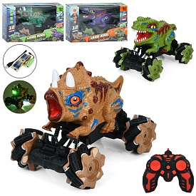 Машина 688-11-22 радіок.2,4G,акум.,1:16,корпус-диноз.,вод.кулі,USB,2види по 2кольори,муз.,світло,кор - 1 - smarttoys.com.ua