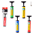 Насос арт. N41506 (300шт) для м'ячів 20 см у пакеті,4 кольори - 1 - smarttoys.com.ua