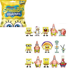 Колекційна фігурка-сюрприз SPONGEBOB - ГУБКА БОБ (у дисп., в ас.) - 1 - smarttoys.com.ua