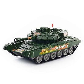 Танк 2022-11 інерц., рух. деталі, кул., 31,5-12-14,5 см - 1 - smarttoys.com.ua