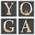 СН118 Набір для розпису за номерами. YOGA лофт 18*18 см*4 шт. - 1 - smarttoys.com.ua