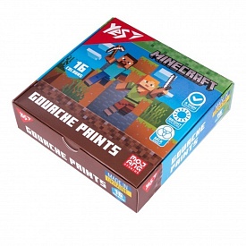 Фарби гуашеві Yes Minecraft 16 кол. 20 мл - 1 - smarttoys.com.ua