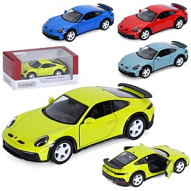Машина KT5467W метал, інерція,1:36,відчиняються двері, гумові колеса, 4 кольори,кор.16-7-7,5см, - 1 - smarttoys.com.ua