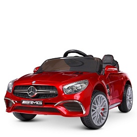 Машина M 4871EBLRS-3 радіокер.,2,4G,1 акум.12V9AH,2мотор45W,MP3,USB,муз,світло,шкір.сид.,фарб.чорний - 1 - smarttoys.com.ua