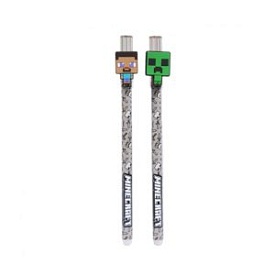 Ручка гелева Yes пиши-стирай "Minecraft" 0,5 мм, синя - 1 - smarttoys.com.ua