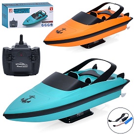 Катер HY807 радіокер., акум., USB, 2 кольори, кор., 33-13-14,5 см. - 1 - smarttoys.com.ua