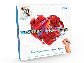 Креативна творчість "Картина за номерами на полотні" 40см*40см укр №5 Кінь - 1 - smarttoys.com.ua