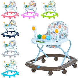 Ходунки M 5033-1 мікс видів, колеса 8 шт., муз. - 1 - smarttoys.com.ua