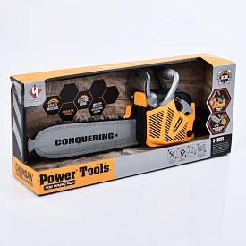 Бензопила T001 рух. деталь, муз., світло, бат., кор., 43-18,5-10 см. - 1 - smarttoys.com.ua