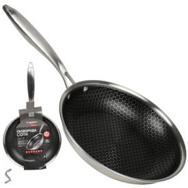 Пательня з антипригарним покриттям "Соти" d28*5см інд. дно 10383-28 - 1 - smarttoys.com.ua