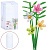 Конструктор SLUBAN M38-B1101-13 квіти, фрезія, колба, кор. (бліст.), 9,5-22-9,5 см. - 1 - smarttoys.com.ua