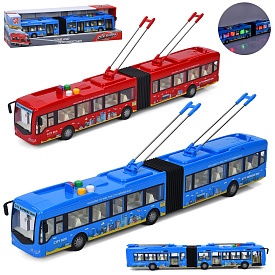 Тролейбус RJ3346B інерція,46см,1:16,зв,світ,відчин двері,гум.колеса,2кол.на бат-ці,в кор.50-14-9,5см - 1 - smarttoys.com.ua