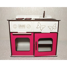 Кухня 2 (рожева) - 1 - smarttoys.com.ua