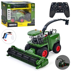 Комбайн  6605 радіокер. 2.4G, 1:24, акум., USB, гумові колеса, пара, муз., світло, кор., 28-14-23см. - 1 - smarttoys.com.ua