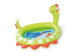 Басейн 58437 дитячий, динозавр, об'єм 68 л., 119-109-66 см. - 1 - smarttoys.com.ua