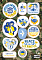КЕНГУРУ Стікери MADE IN UKRAINE. Pray for Ukraine (УА)(19.98) - 1 - smarttoys.com.ua