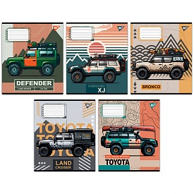 А5/36 кл. Yes Off road vehicle, зошит для записів - 1 - smarttoys.com.ua