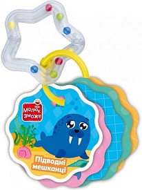 Гра розвиваюча Vladi Toys картки на кільці з брязкальцем. Підводні мешканці VT2000-32 (укр) - 1 - smarttoys.com.ua
