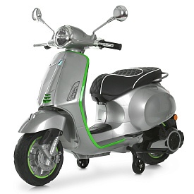 Мотоцикл M 6288EL-11-5 1*12V4,5AH, 1*45W, MP3, EVA, BLUETOOTH, музика, світло, шкіра,сірий+cалатовий - 1 - smarttoys.com.ua