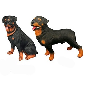 Тварина Q9899-542 собака, ротвейлер, кул., 34-35-17 см. - 1 - smarttoys.com.ua
