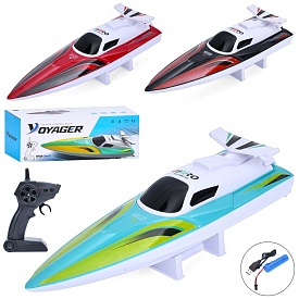 Катер 880 радіокер. 2,4G, акум., USB, 3 кольори, кор., 38-13,5-13,5 см. - 1 - smarttoys.com.ua