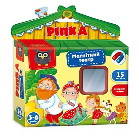 Гра настільна Vladi Toys магнітний театр Академія розвитку "Ріпка" VT3206-29 (укр) - 1 - smarttoys.com.ua