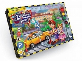 Гра велика наст. "Правила дорожнього руху" 2 в 1 укр. НОВА - 1 - smarttoys.com.ua