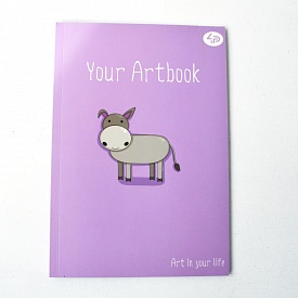 Блокнот TM Profiplan "Artbook donkey", A5 - 1 - smarttoys.com.ua