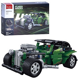 Конструктор SLUBAN M38-B1332 авто серія, машина, 238 дет., кор., 30-19-7 см. - 1 - smarttoys.com.ua