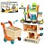 Магазин 928 2в1(кухня, візок), продукти, посуд, кор., 36-21-12,5 см. - 1 - smarttoys.com.ua