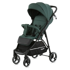 Візок дитячий M 4249-2 Hunter Green Matt прогулянковий, книжка, зелений - 1 - smarttoys.com.ua