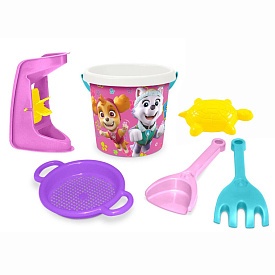 Набір для піску IML 6 ел. "Щенячий патруль" рожевий, Paw Patrol - 1 - smarttoys.com.ua