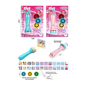 Проєктор 893 A-9 (480/2) 2 кольори, 3 диски, на листі - 1 - smarttoys.com.ua
