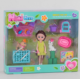 Лялька 53803 2 вихованця, аксесуари, в коробці - 1 - smarttoys.com.ua