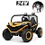 Джип M 4969(2)EBLR-7(24V)2,4G,2*150W, 1*24V10AH, EVA, USB, муз., шкіра, світло, помаранчевий. - 1 - smarttoys.com.ua
