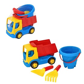Авто "Tech Truck" з набором для піску 4ел., Tigres - 1 - smarttoys.com.ua