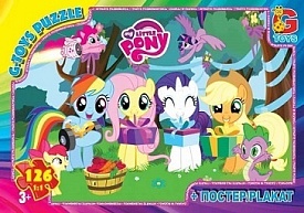 MLP012 Пазли ТМ "G-Toys" із серії "My little Pony" (Маленька поні), 117 ел. - 1 - smarttoys.com.ua