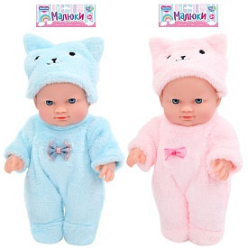 Пупс 565-P 2 кольори, кул., 19-31-6,5 см. - 1 - smarttoys.com.ua