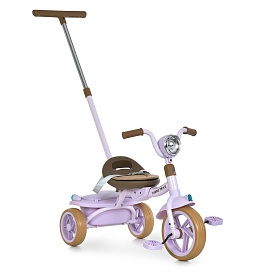 Велосипед MT 1037-1 Lilac 3 колеса EVA 8/6д., 61-39-49,5см, муз,BT,світло, бузковий - 1 - smarttoys.com.ua