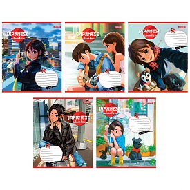 А5/36 лін. 1В Japanese adventure, зошит для записів - 1 - smarttoys.com.ua
