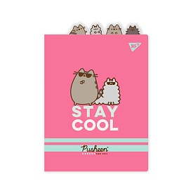 Папка-портфель Yes FC на блискавці з тканинними ручками "Pusheen" - 1 - smarttoys.com.ua