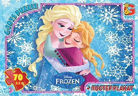 Пазл із серії "Frozen" (Льодове сердце). Зберіть улюблених героїв з мульфільму Frozen. - 1 - smarttoys.com.ua