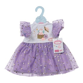 Одяг для ляльки BABY ANNABELL - БУЗКОВА СУКНЯ (43 cm) - 1 - smarttoys.com.ua