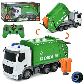 Сміттєвоз HT077  радіокер, акум., 1:24, світло, рух. деталі, гум.колеса, USB, кор., 47-22-12,5 см. - 1 - smarttoys.com.ua