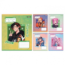 А5/12 лін. 1B Follow Anime, зошит учнівський шкільний - 1 - smarttoys.com.ua