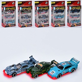 Набір машинок YZ666-20 мет., 3 шт., 1:64, мікс видів, кор., 11-19-4,5 см. - 1 - smarttoys.com.ua
