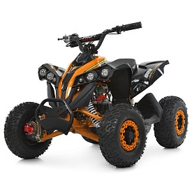 Квадроцикл HB-EATV1200Q-7ST мотор 1200W,4акум 12V/12AH,швид26,5км/ч,допуст.вага65кг, помаранчевий - 1 - smarttoys.com.ua